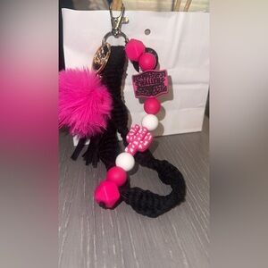 Homemade Macrame keychain